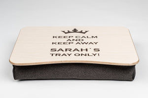 Personalizēta Spilvenpaplāte "Keep Calm"